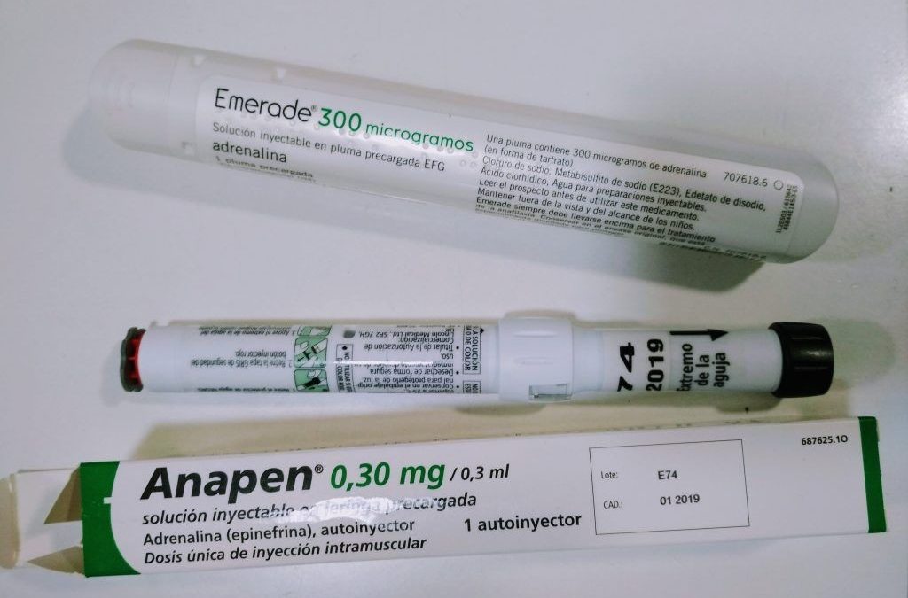 Alternativas a Jext, autoinyector de adrenalina