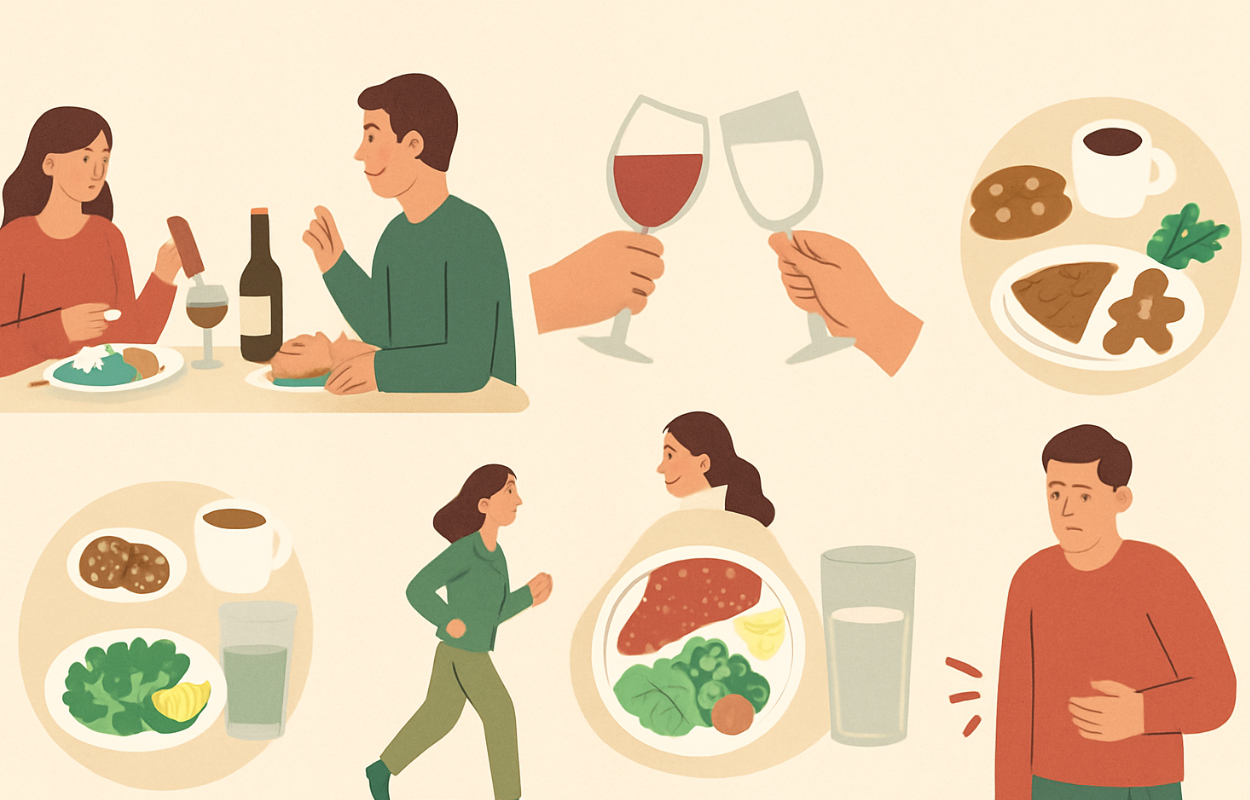 Cómo sobrevivir a las comidas navideñas sin arruinar tu digestión