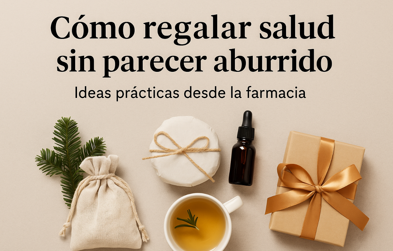 Cómo regalar salud sin parecer aburrido: guía práctica desde la farmacia
